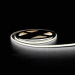 Tira de luces LED COB monocolor impecable ultrafina DC24V de 5 mm